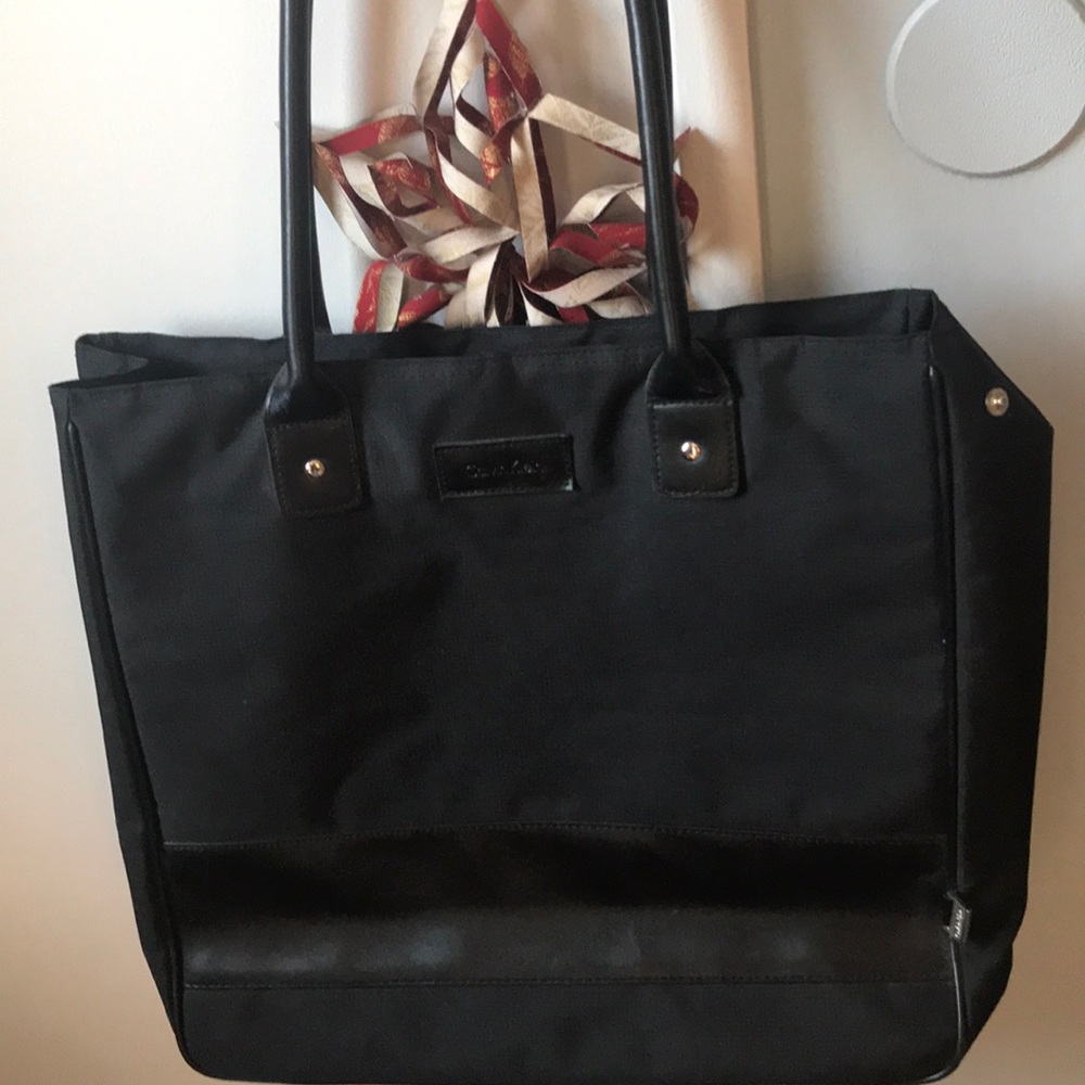 Calvin Klein black tote